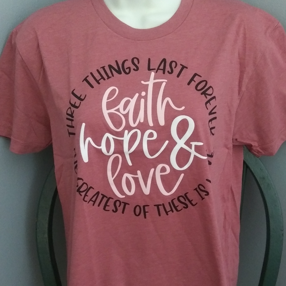 Faith/Hope/Love T-shirt
